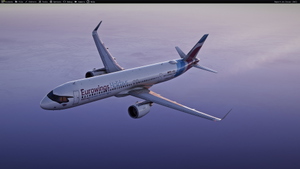 Eurowings Holidays D-AEEA livery Inibuilds A321LR MSFS2024 (with cabin) thumbnail 9