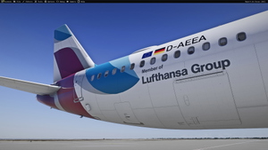 Eurowings Holidays D-AEEA livery Inibuilds A321LR MSFS2024 (with cabin) thumbnail 17