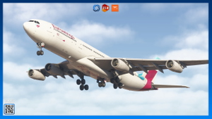 Eurowings OO-SCW | iniBuilds A340-300 thumbnail 2