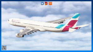 Eurowings OO-SCW | iniBuilds A340-300 thumbnail 3