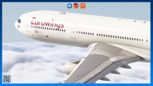 Eurowings OO-SCW | iniBuilds A340-300 thumbnail 5