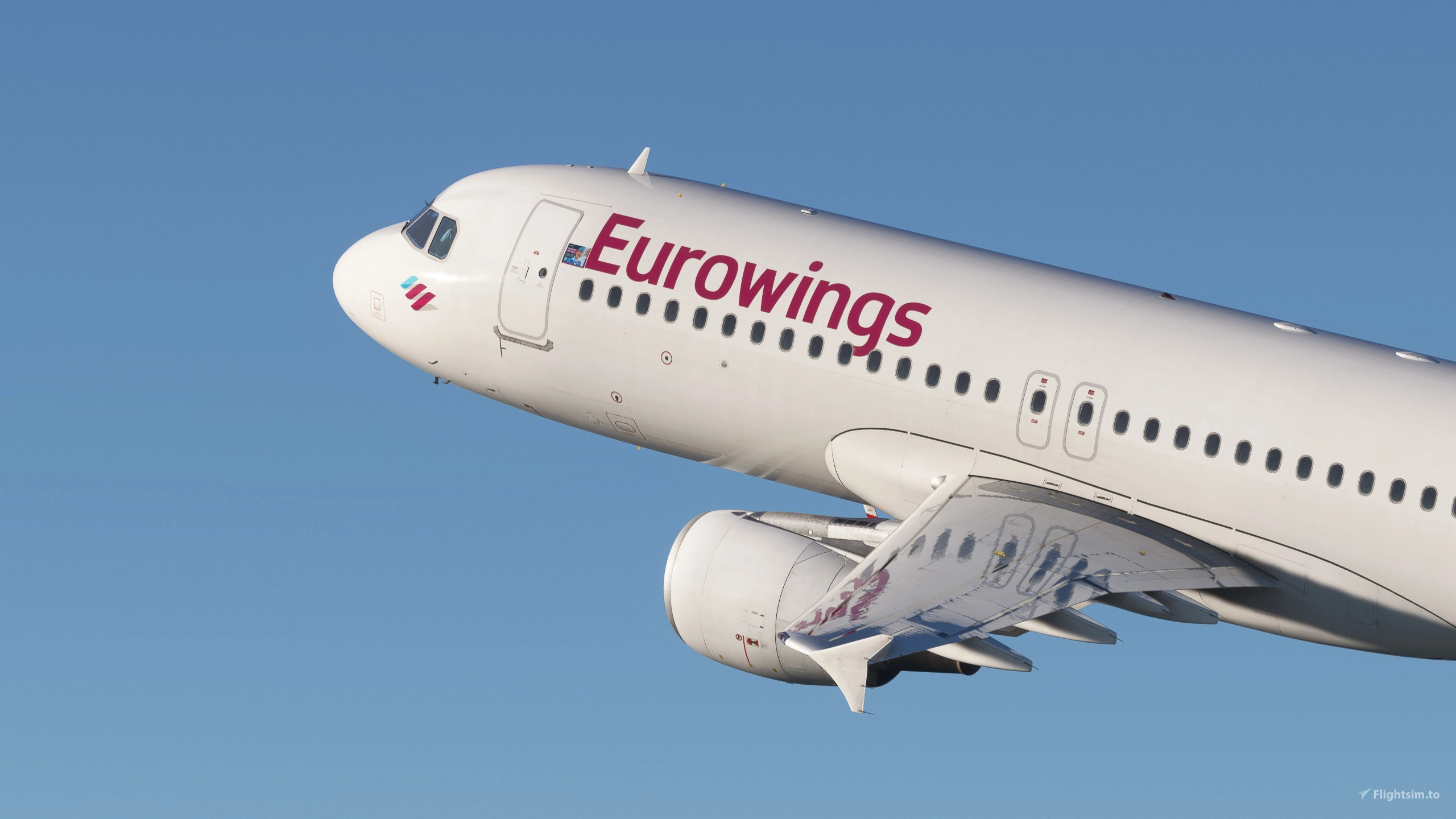 Eurowings [Package] w/Cabin Fenixsim A320 V2 [8K+4K] - Image 1