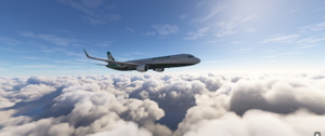 EVA AIR A321 CFM SL  (B-16225) | FenixSim A321 CFM SL thumbnail 2