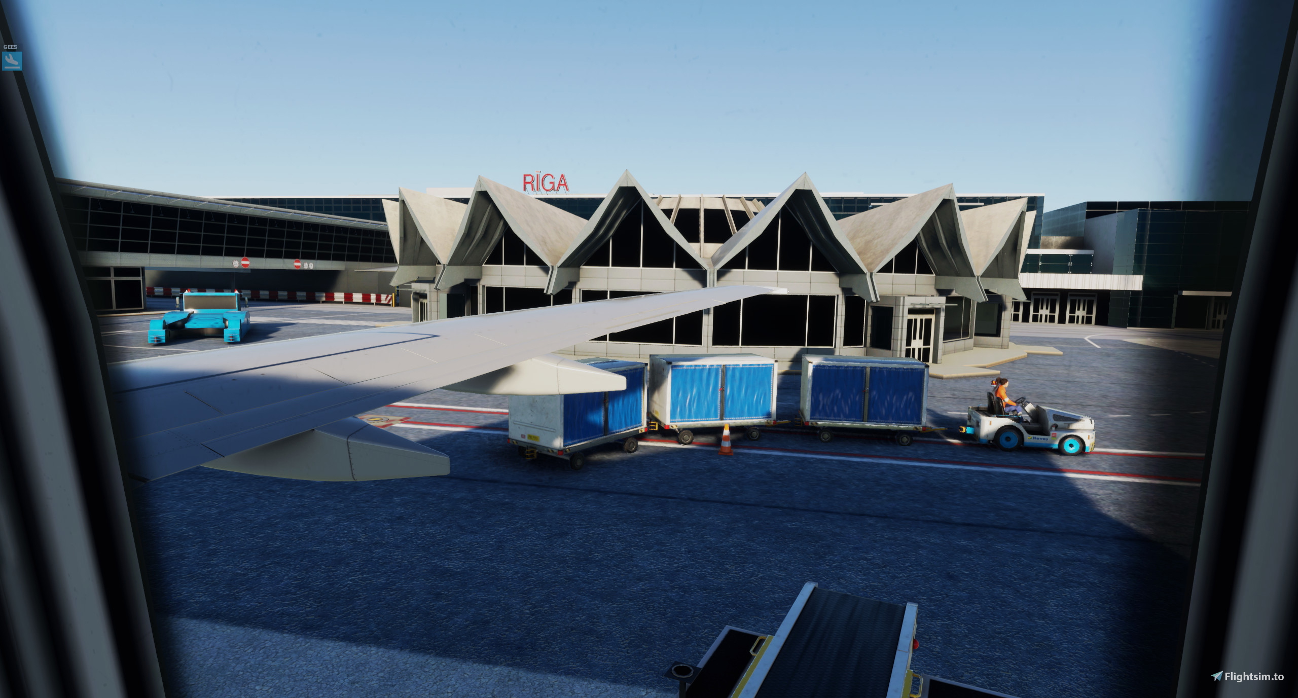 EVRA Riga Airport GSX Profile + Justsim Missing Stands Fix - MSFS Add ...