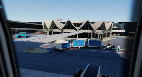 EVRA Riga Airport GSX Profile + Justsim Missing Stands Fix 