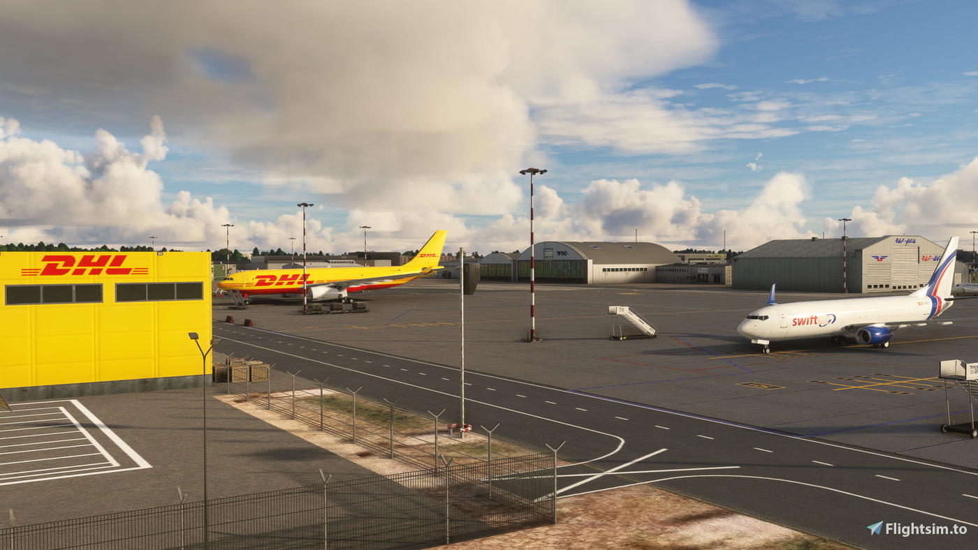EVRA Riga static aircraft for Lisium scenery のために Microsoft Flight ...