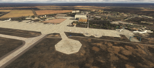 Exclude (remove) An-225 from Kazuar Avia UKKM Hostomel (Kyiv/Antonov-2)scenery