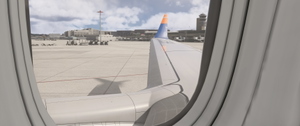 Exterior views (wing views) for Asobo B 737 Max 8 thumbnail 1