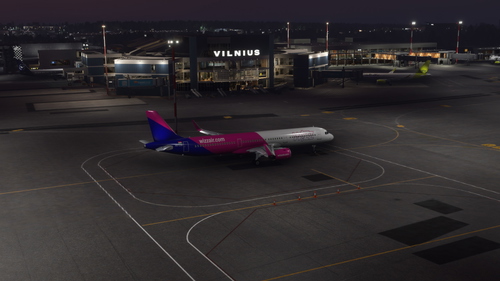 EYVI Vilnius FSLTL Static Aircraft (Lisium Design)