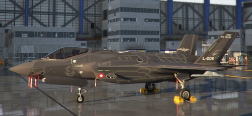 F-35A RDAF L-006 Display Fictional