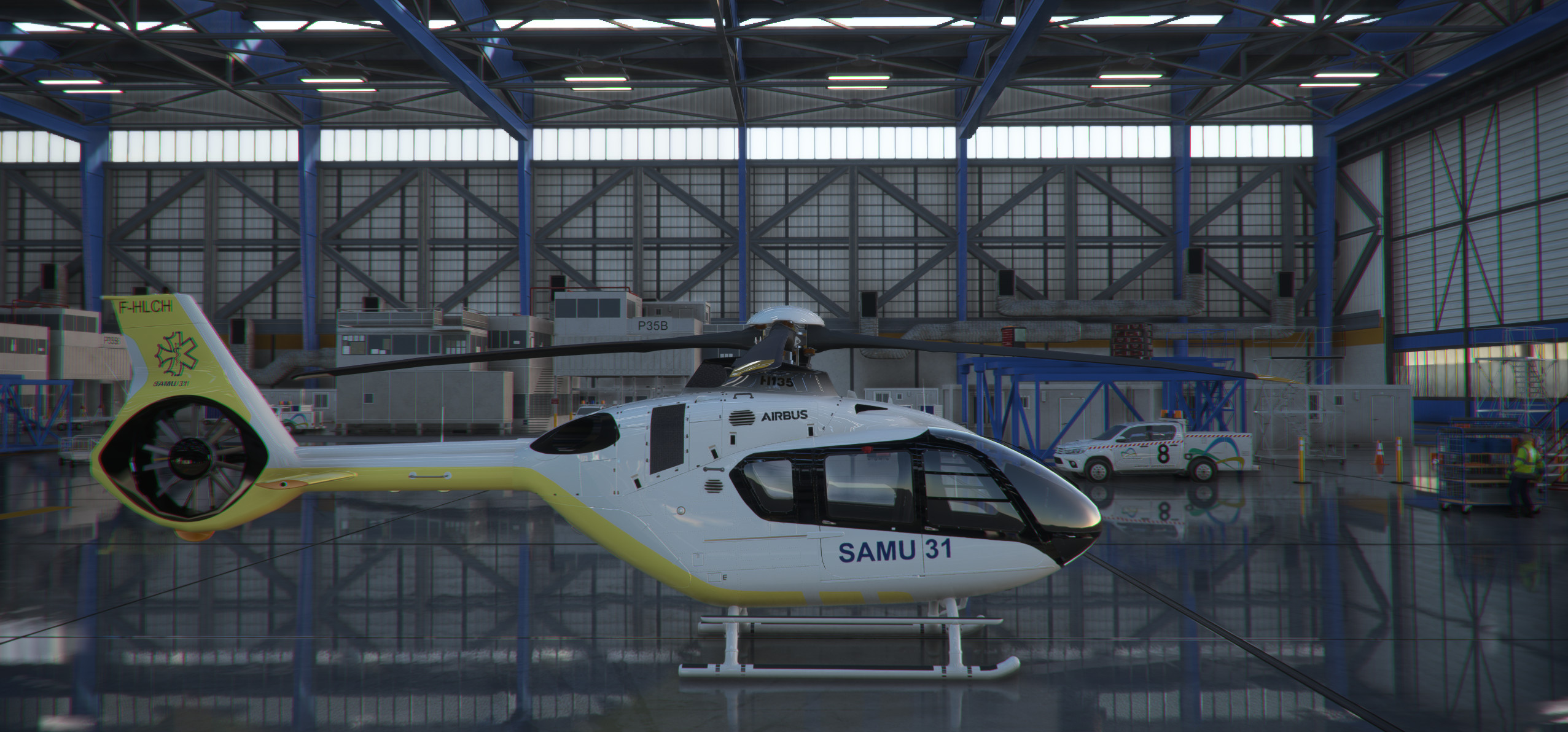 SAMU 42 (07-2024) H135 HPG for Microsoft Flight Simulator | MSFS