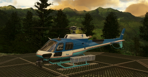 RTE Livrery For H125 - CowanSim - F-HRTX