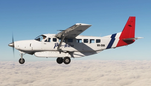 Par-Avion  Airlines of Tasmania (Fictional)  | Cessna Caravan  208B  (Asobo EX & BlackSquare) [8K]
