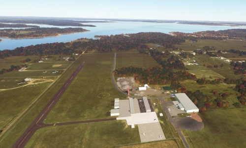 F08 - Eufaula Municipal Airport, Eufaula, Oklahoma, USA