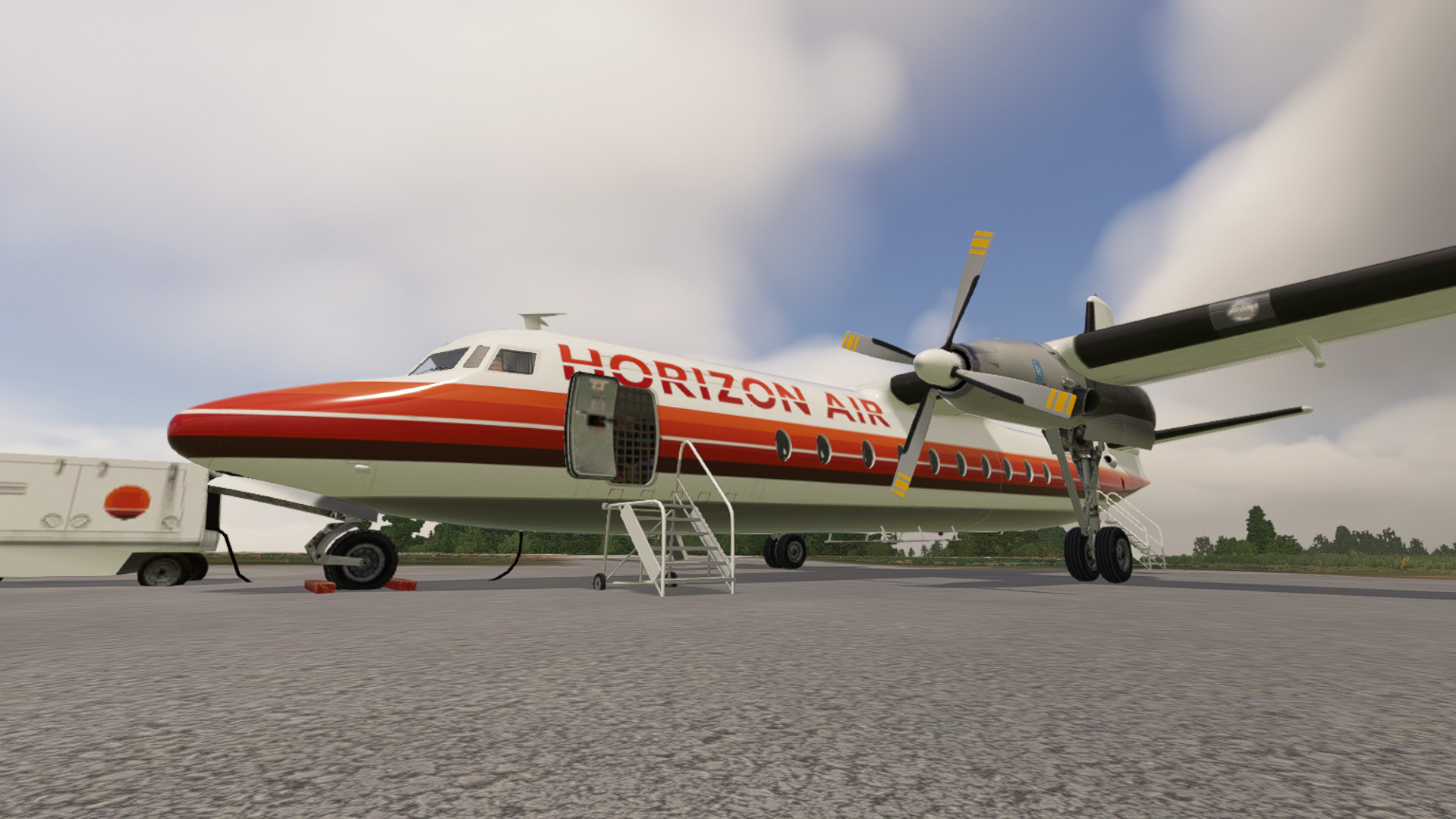 F27-500 Horizon air - Aircraft Liveries for MSFS | Flightsim.to