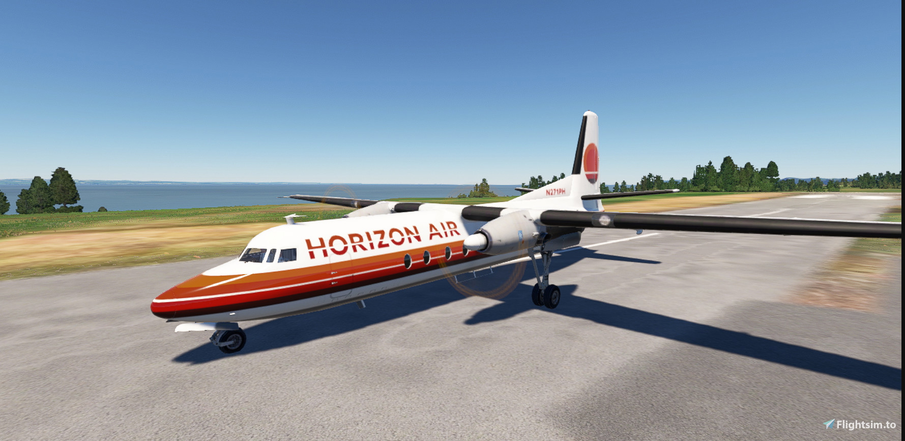 F27-500 Horizon air - Aircraft Liveries for MSFS | Flightsim.to