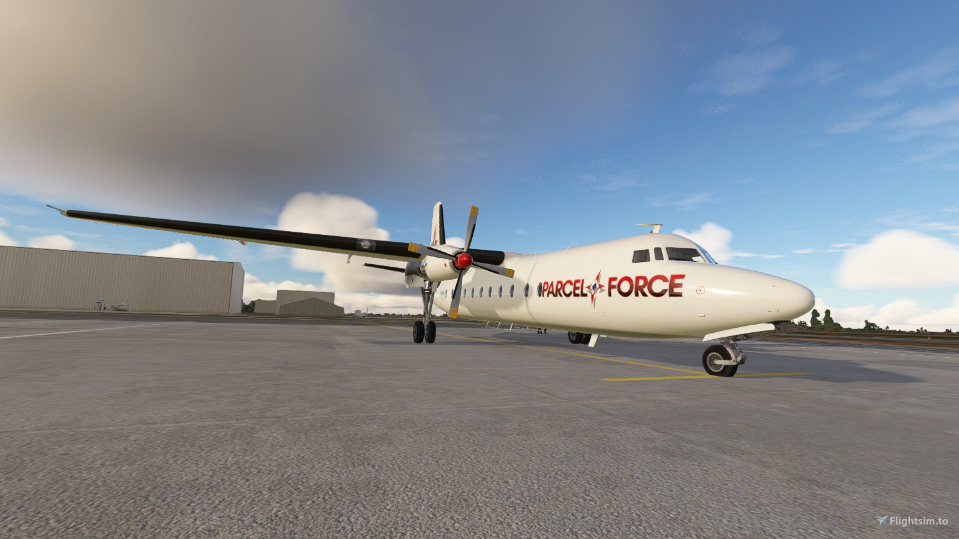 F27-500 Horizon air for Microsoft Flight Simulator | MSFS