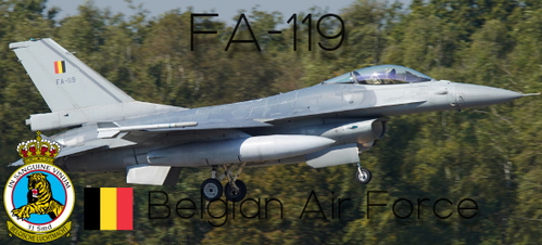 Belgian Air Force F-16C FA-119
