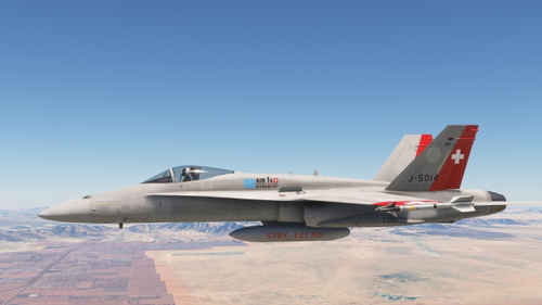 F/A-18C Swiss J-5014