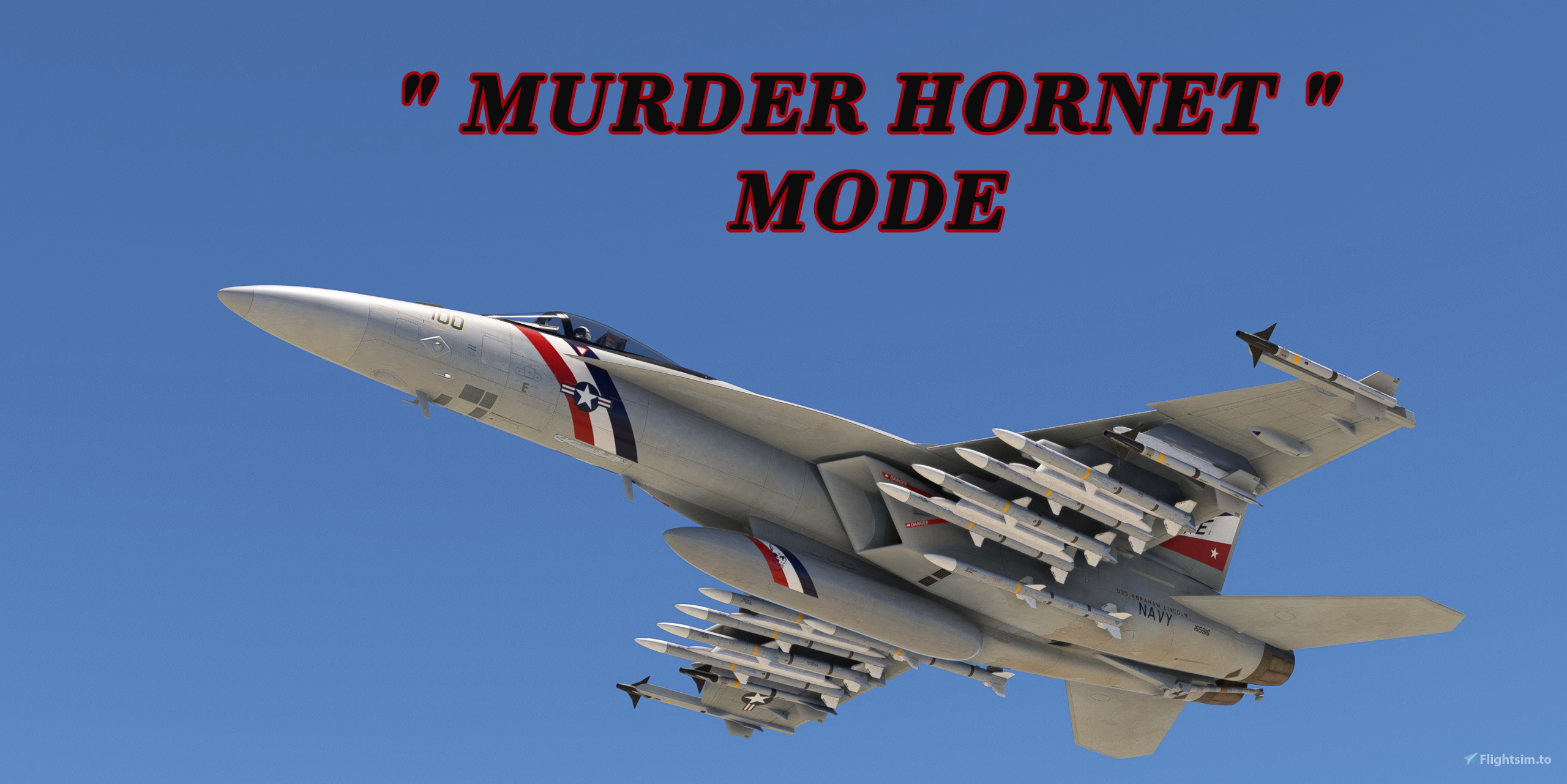 F/A-18E VFA-2 Super Warrior のために Microsoft Flight