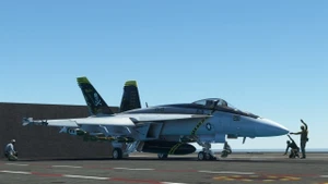 FA-18E  VFA-103  SUPER WARRIOR  w/MOD thumbnail 2