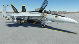 FA-18E  VFA-103  SUPER WARRIOR  w/MOD thumbnail 3