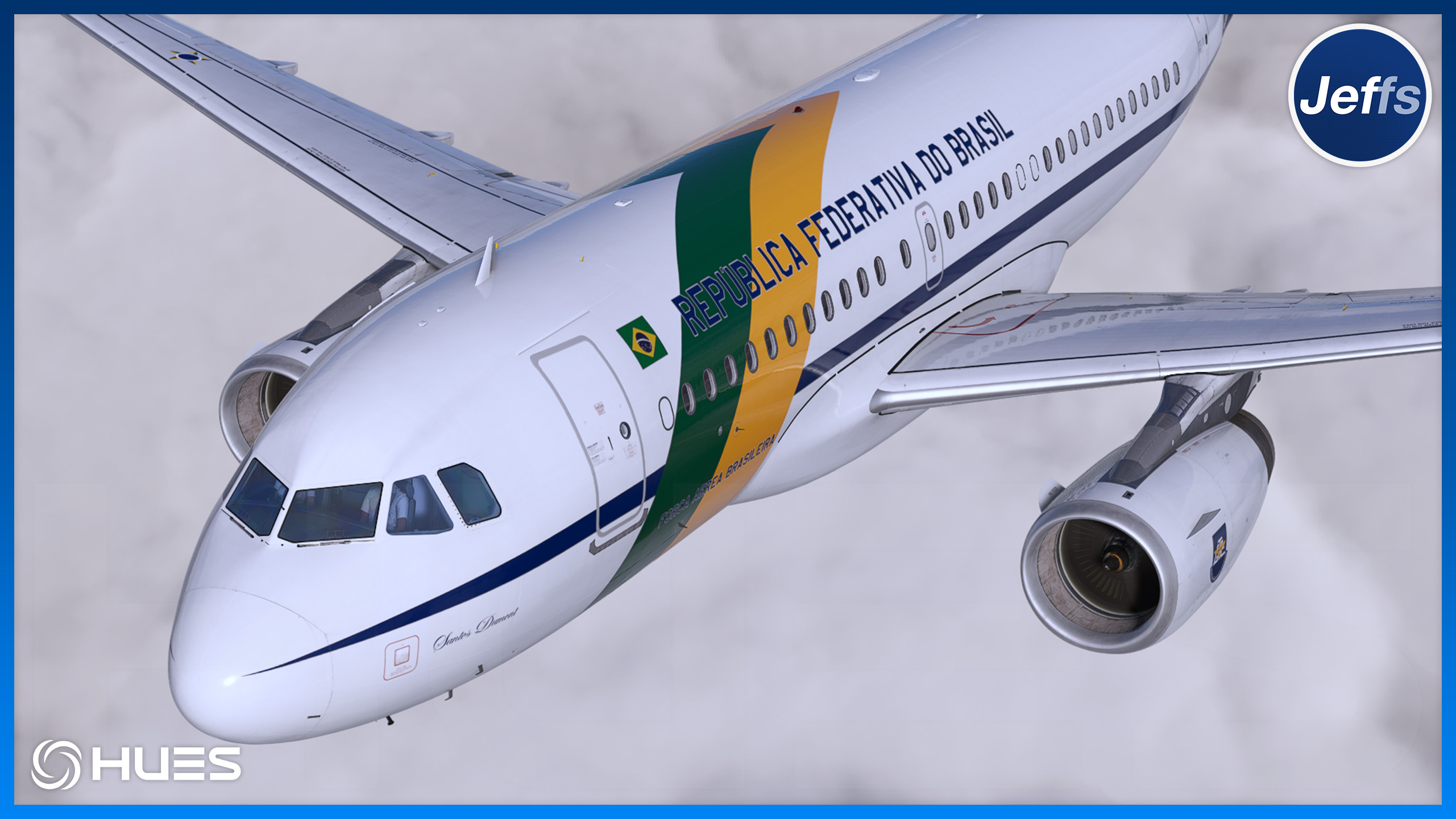 FAB GTE VC-1 2101 | Fenix A319 [4K BFU] - Aircraft Liveries for