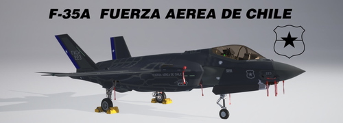 F-35A  FACH Fuerza aérea de Chile (fictional)