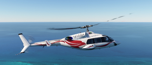 Falcon Helicopters Bell 222B (CowanSim)
