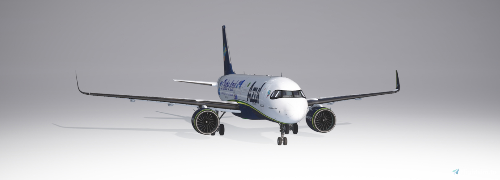 FBW A32NX - Azul Linhas Aereas PR-YRO "Clube Azul" - 8K - Image 1