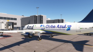 FBW A32NX - Azul Linhas Aereas PR-YRO "Clube Azul" - 8K thumbnail 4