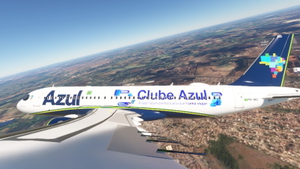 FBW A32NX - Azul Linhas Aereas PR-YRO "Clube Azul" - 8K thumbnail 7