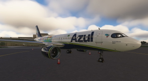 FBW A32NX - Azul Linhas Aereas PR-YSQ "Paraiba" - 8K thumbnail 2