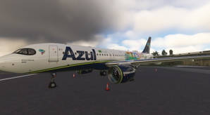 FBW A32NX - Azul Linhas Aereas PR-YSQ "Paraiba" - 8K thumbnail 5