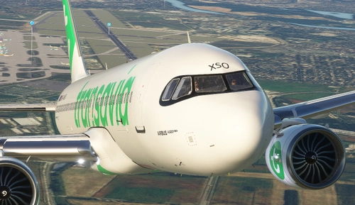 [FBW A32NX] : Transavia A320neo Livery Pack