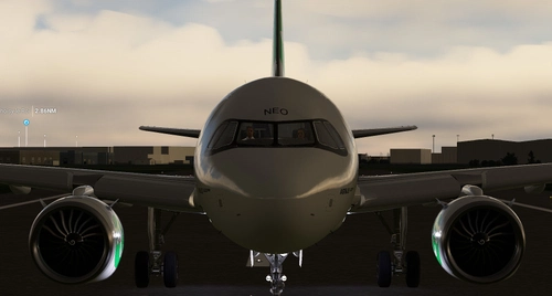 [FBW A32NX] Transavia France A320neo (F-GNEO)  "Spécial 1st neo" (fictional)