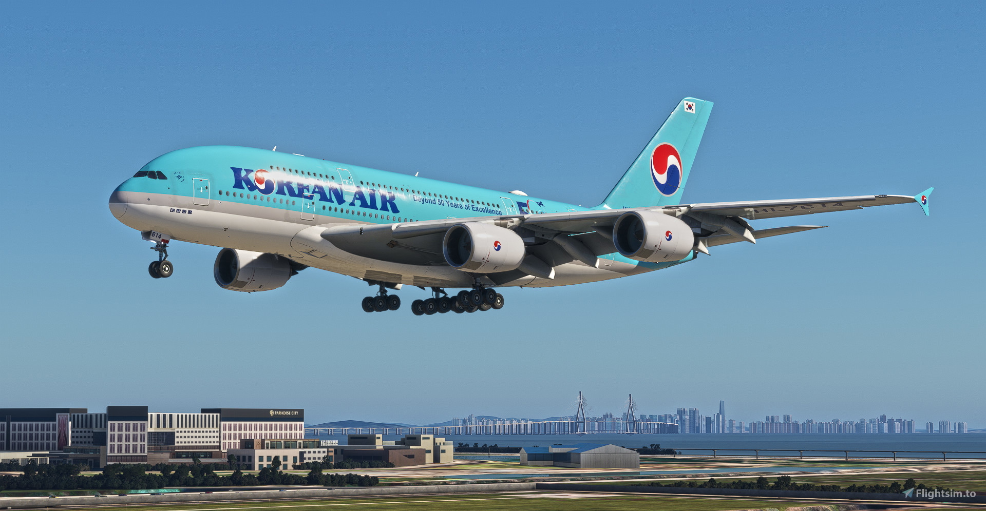 8K/4K] FBW A380 | Korean Air Livery Package [w/Cabin & 4