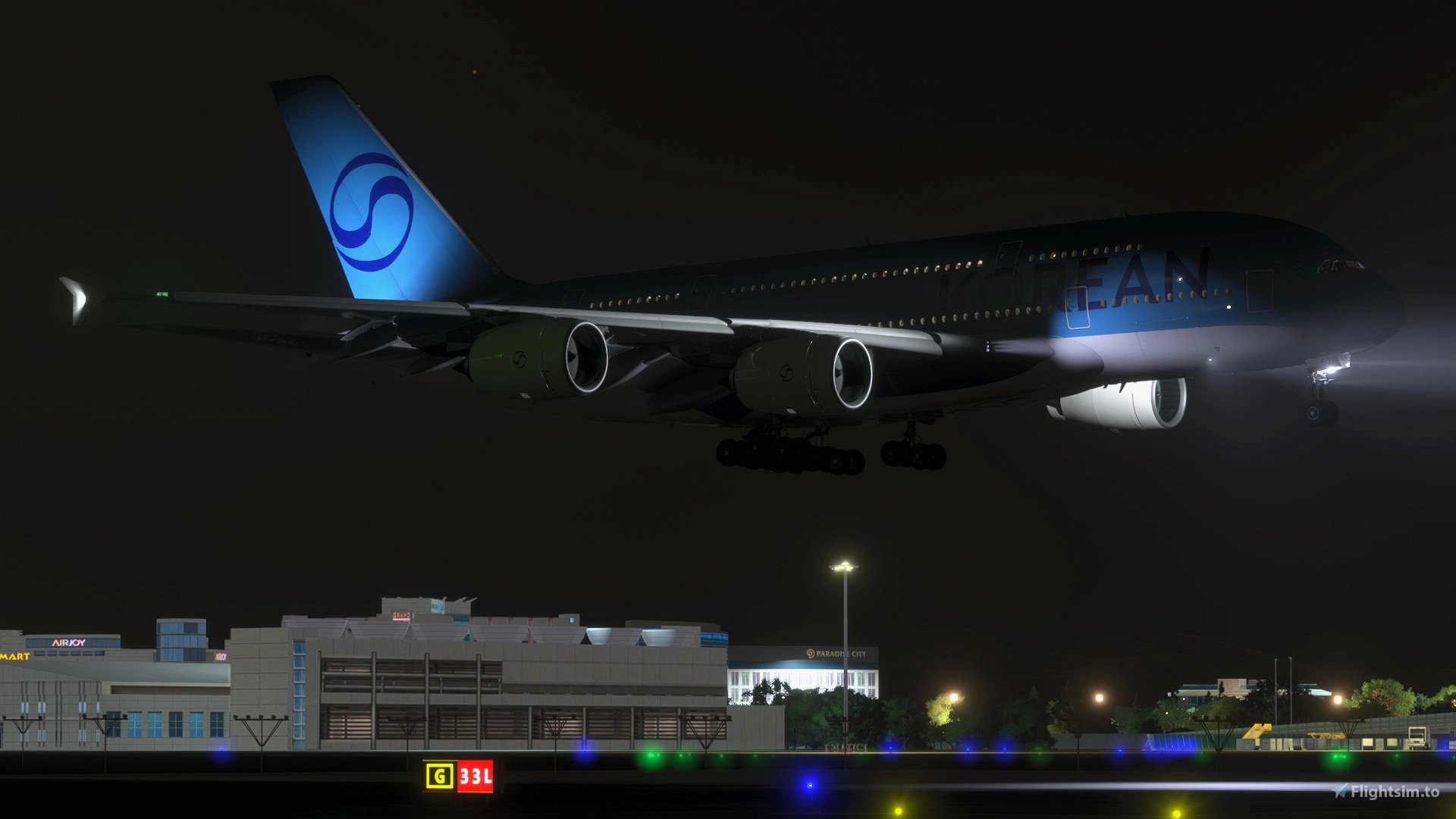 FBW A380 Korean Air HL7628 – New Livery [w/Cabin] (GP7200 / PW