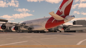 FBW A380 Qantas Airways 2007 VH-OQI 8K & 4K thumbnail 6