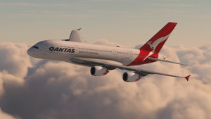FBW A380 Qantas Airways 2007 VH-OQI 8K & 4K thumbnail 7