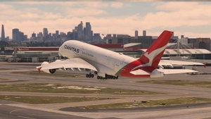 FBW A380 Qantas Airways 2016 VH-OQA 8K & 4K thumbnail 2