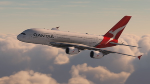 FBW A380 Qantas Airways 2016 VH-OQA 8K & 4K thumbnail 7
