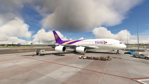 FBW A380 Thai Airways HS-TUA 4K 8K thumbnail 8