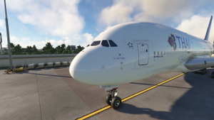 FBW A380 Thai Airways HS-TUA 4K 8K thumbnail 9