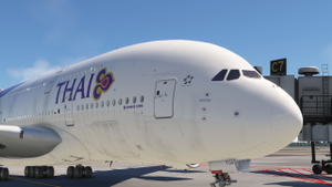 FBW A380 Thai Airways HS-TUA 4K 8K thumbnail 2