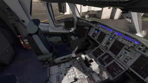 FBW A380X  | Cleaner and grayish cockpit textures thumbnail 2