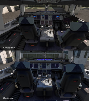 FBW A380X  | Cleaner and grayish cockpit textures thumbnail 8