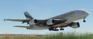 FBW A380X | Emirates (OLD LIVERY)| A6-EVK | 8K thumbnail 6