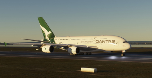 FBW A380X | Qantas Flying Art | Fictional (VH-OQX) | 4K & 8K