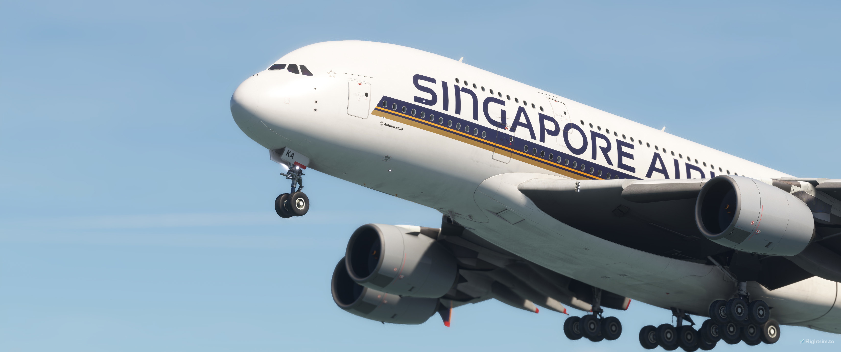 FBW A380X | Singapore Airlines | 9V-SKA | 8K for Microsoft Flight